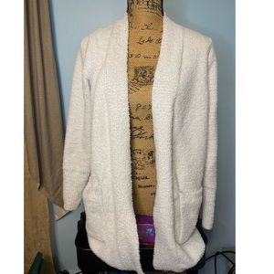 Max Studio Cozy Cream Cardigan